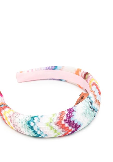 Cerchietto con motivo a zigzag MISSONI KIDS | MZ0A04 Q0114999